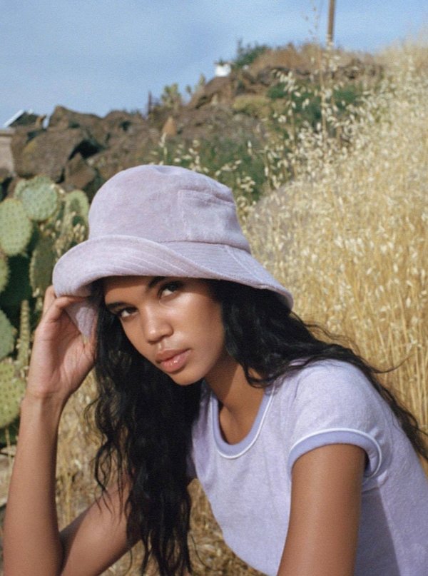 Lack Of Color Wave Bucket - Lavender Terry | Garmentory display picture 1