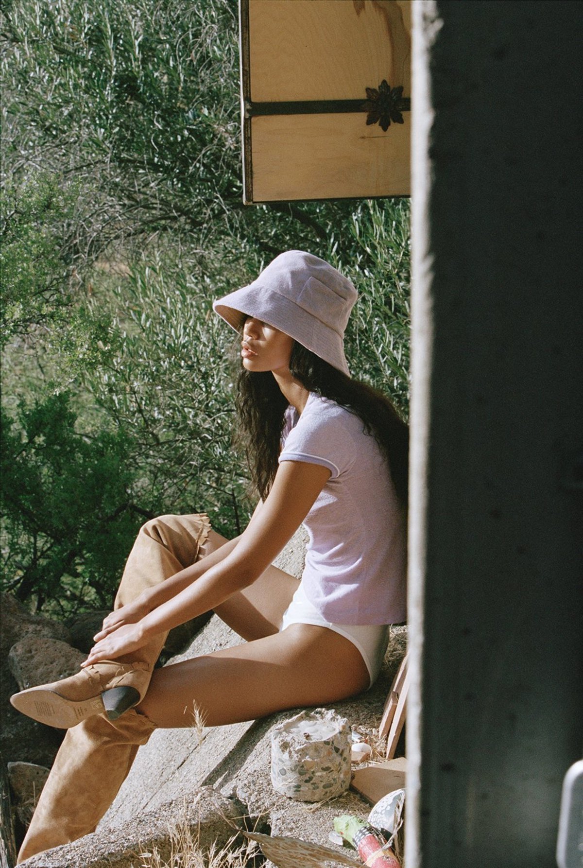 Lack of Color Wave Bucket Hat in Lavender