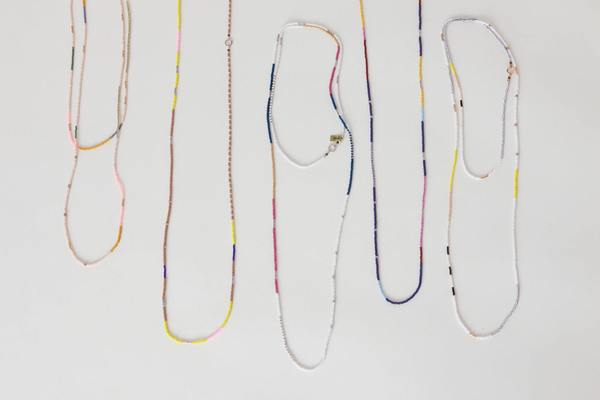 Maribel Bisbal Long Beaded Necklace - Multicolor Maribel Bisbal Long Beaded Necklace - Multicolor