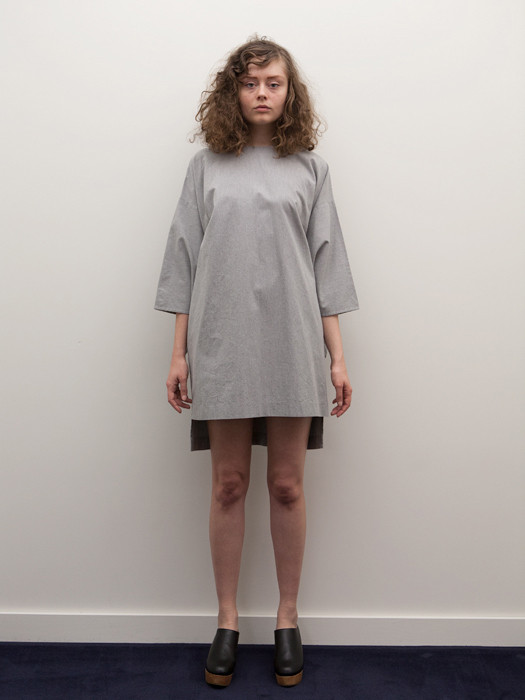 Cosmic Wonder Kimono Dress, Heather Grey Cosmic Wonder Kimono Dress, Heather Grey