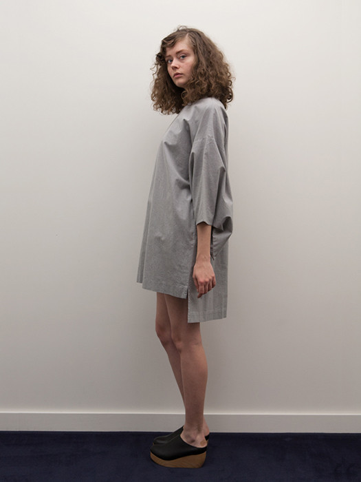 Cosmic Wonder Kimono Dress, Heather Grey Cosmic Wonder Kimono Dress, Heather Grey