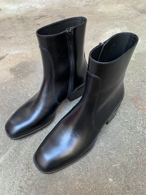 20FW LEMAIRE zipped boots コードバン 43 ブラック 20FW LEMAIRE zipped boots コードバン 43 ブラック
