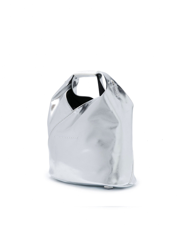 MM6 Maison Margiela Metallic Mini-Bag - Silver | Garmentory