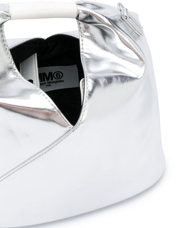 トートバッグ MM6 Maison Margiela CLASSIC JAPANESE SMALL SILVER MM6 Maison Margiela - Japanese Bag Classic Small | HBX