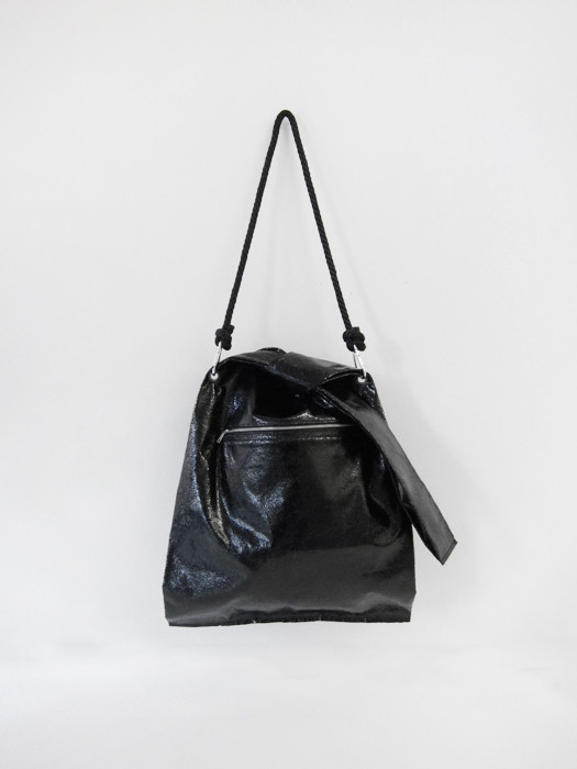 Ann-Sofie Back Knot Shopper, Black Ann-Sofie Back Knot Shopper, Black