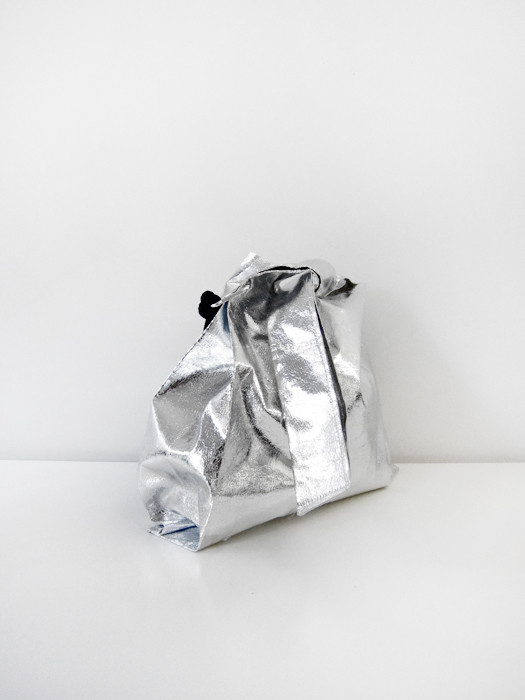 Ann-Sofie Back Knot Shopper, Silver Ann-Sofie Back Knot Shopper, Silver