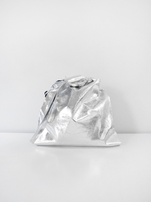 Ann-Sofie Back Knot Shopper, Silver Ann-Sofie Back Knot Shopper, Silver