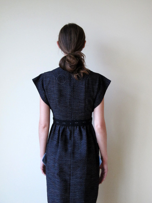 Cosmic Wonder Kurume-Kasuri Jinbei Dress Cosmic Wonder Kurume-Kasuri Jinbei Dress