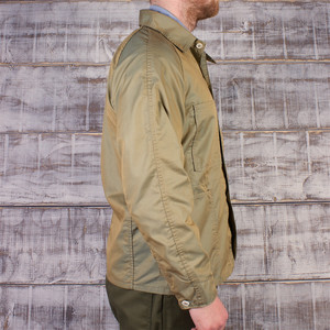 Post Overalls Sweetbear Jacket - Khaki/Olive French Twill | Garmentory
