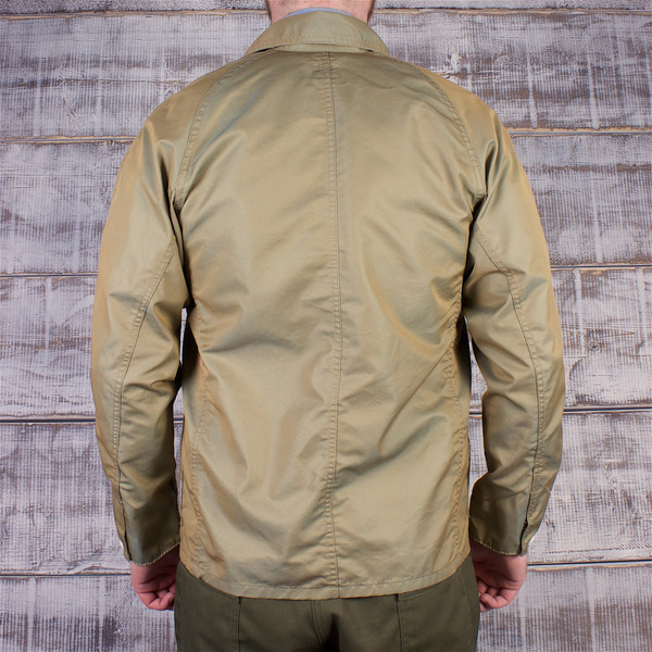 Post Overalls Sweetbear Jacket - Khaki/Olive French Twill | Garmentory