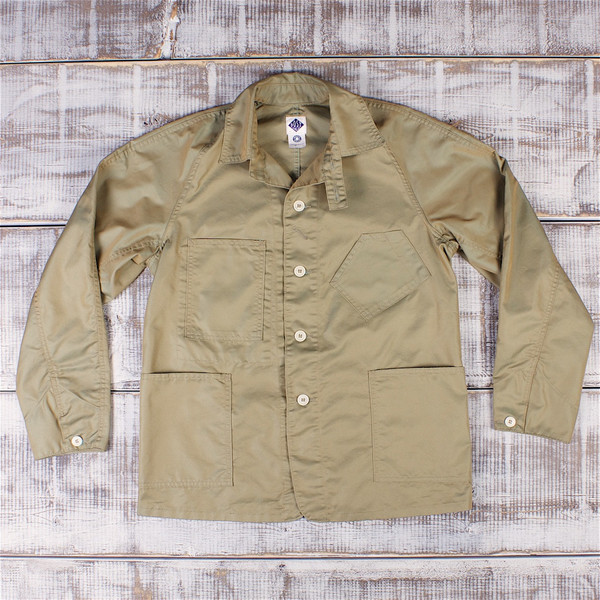 Post Overalls Sweetbear Jacket - Khaki/Olive French Twill | Garmentory