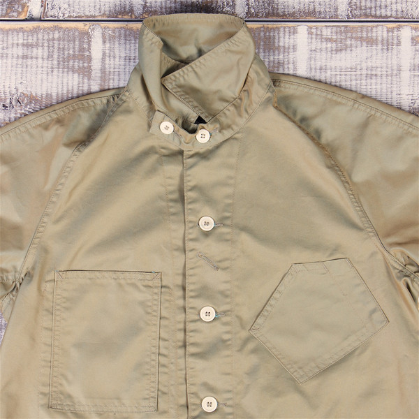 Post Overalls Sweetbear Jacket - Khaki/Olive French Twill | Garmentory