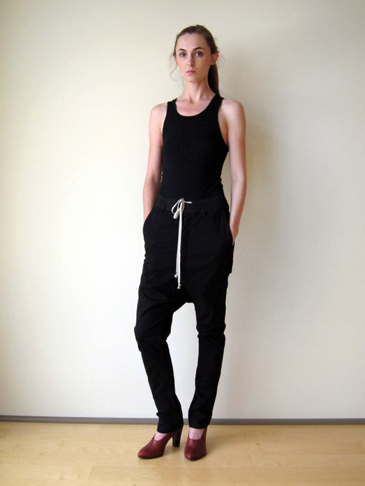 DRKSHDW by Rick Owens Long Drawstring Pant DRKSHDW by Rick Owens Long Drawstring Pant