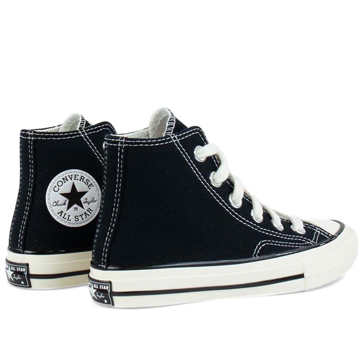 Kids Converse Chuck 70 Hi Sneakers - Black - Image 3 of 4