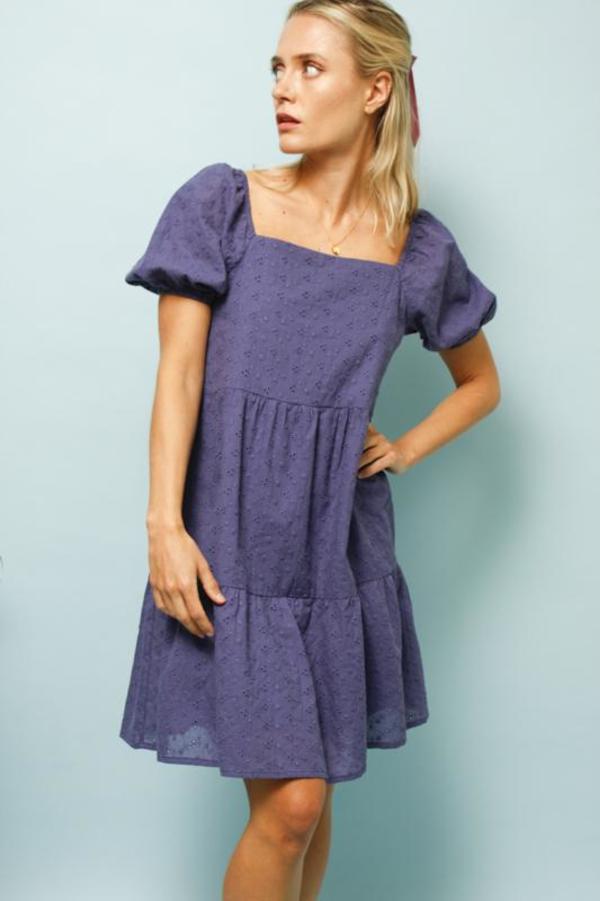 mon amour dress purple Outcast Mon Amour Dress in Purple