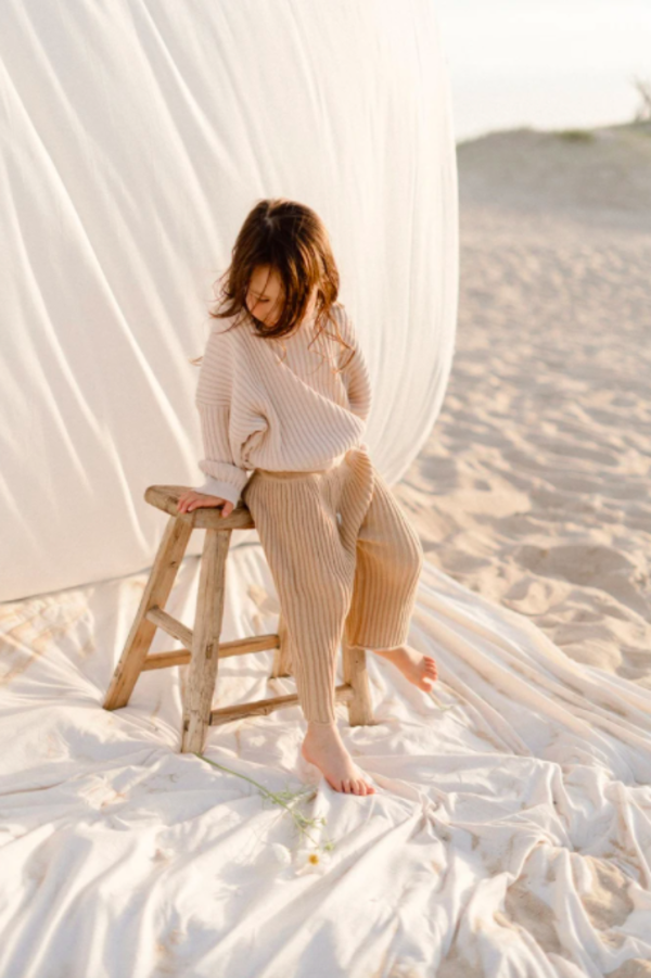 Illoura the Label Knit Pants Caramel Illoura the Label Knit Pants Caramel
