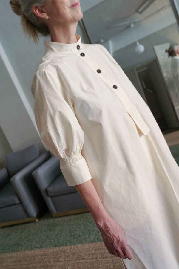 STUDIO NICHOLSON KNOLL DRESS - white | Garmentory