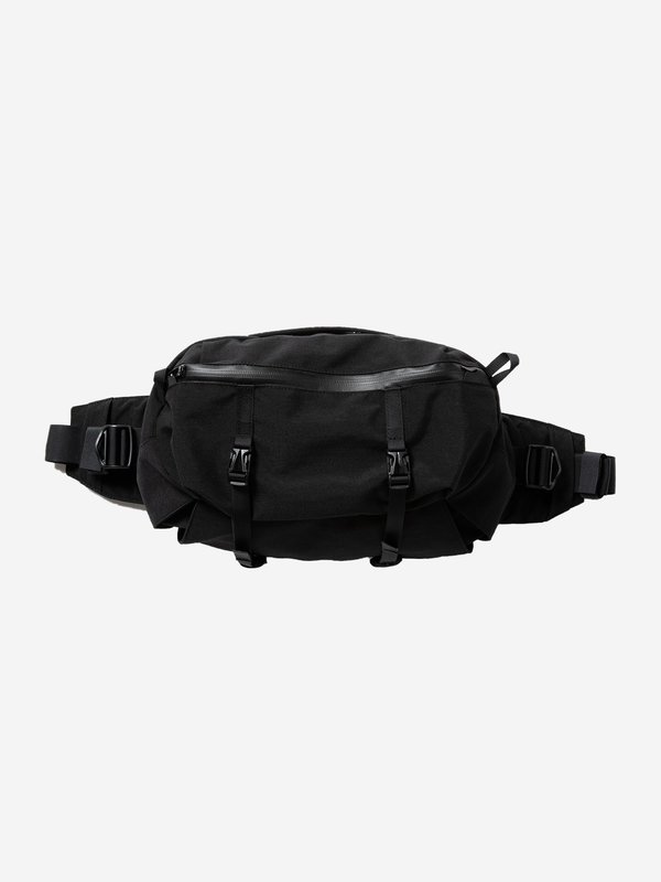 Meanswhile Cordura® Nylon Retrofitted Waist Bag - Off Black 
