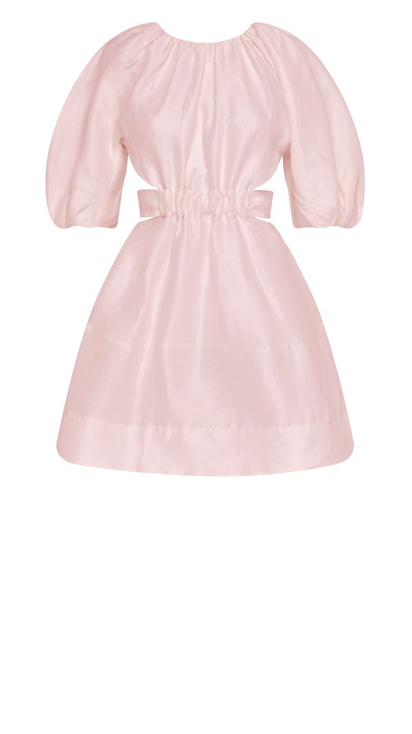 borrowed hearts mini dress - light pink Trouble Light Pink Mini Dress - US 16 main image 1