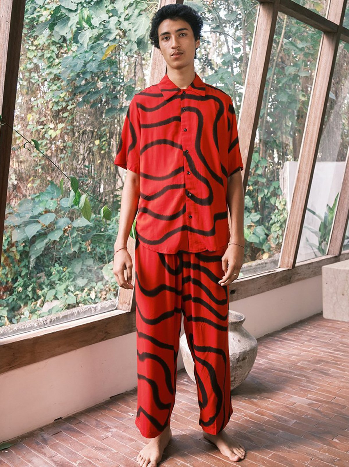 【SUKU 】Desert/Summer Night Pyjamas/バンブー/男女兼用 Desert Summer Night Pyjamas - SUKU Home