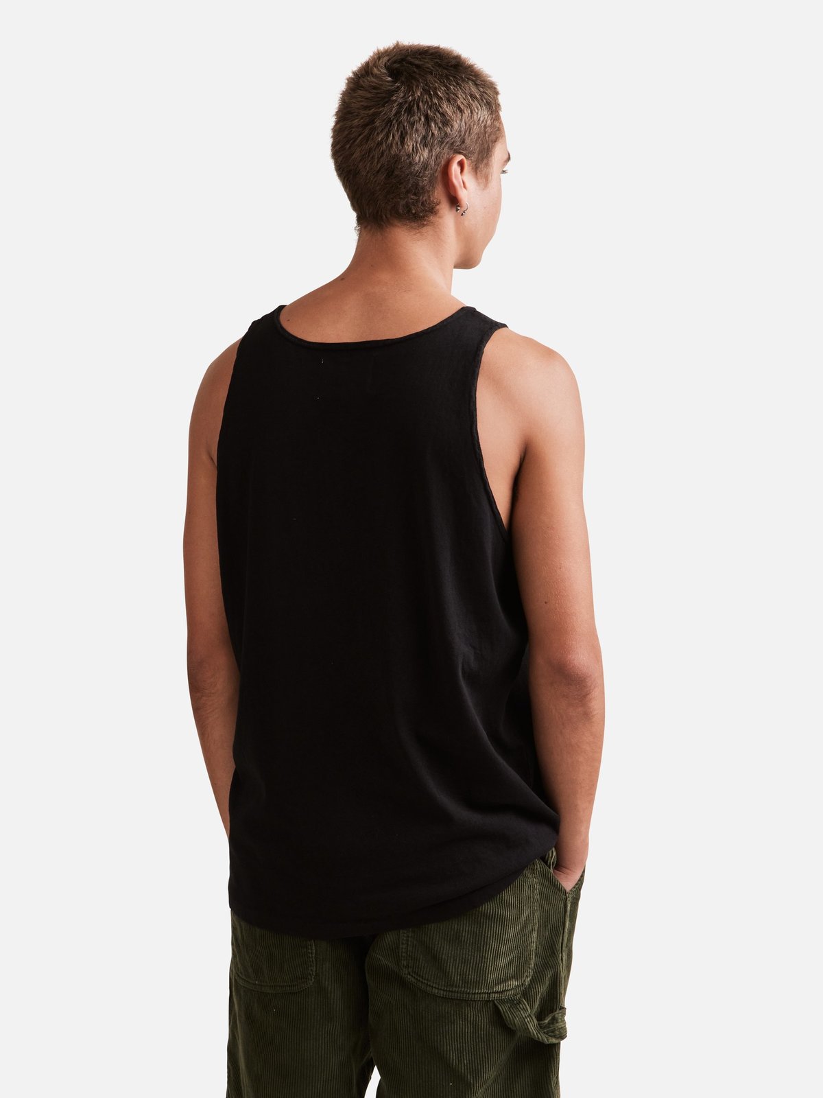 General Admission Loose Knit Tank Top - Black - Image 2 of 5