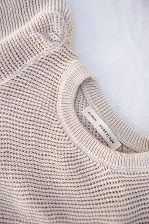 Soor Ploom Mimi Sweater in Milk | Garmentory