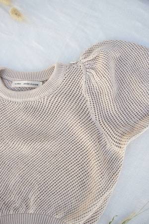 Soor Ploom Mimi Sweater in Milk | Garmentory