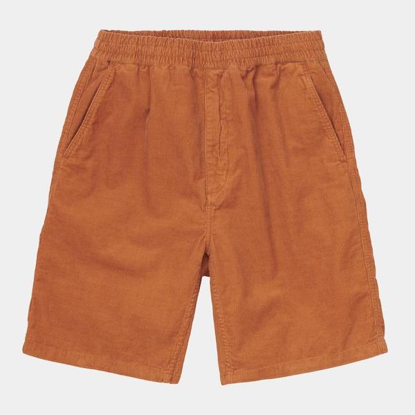 CARHARTT Flint Corduroy Short - Rum Rinsed CARHARTT Flint Corduroy Short - Rum Rinsed
