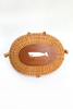Vintage Nantucket Basket Whale Bag - brown - Thumbnail 2