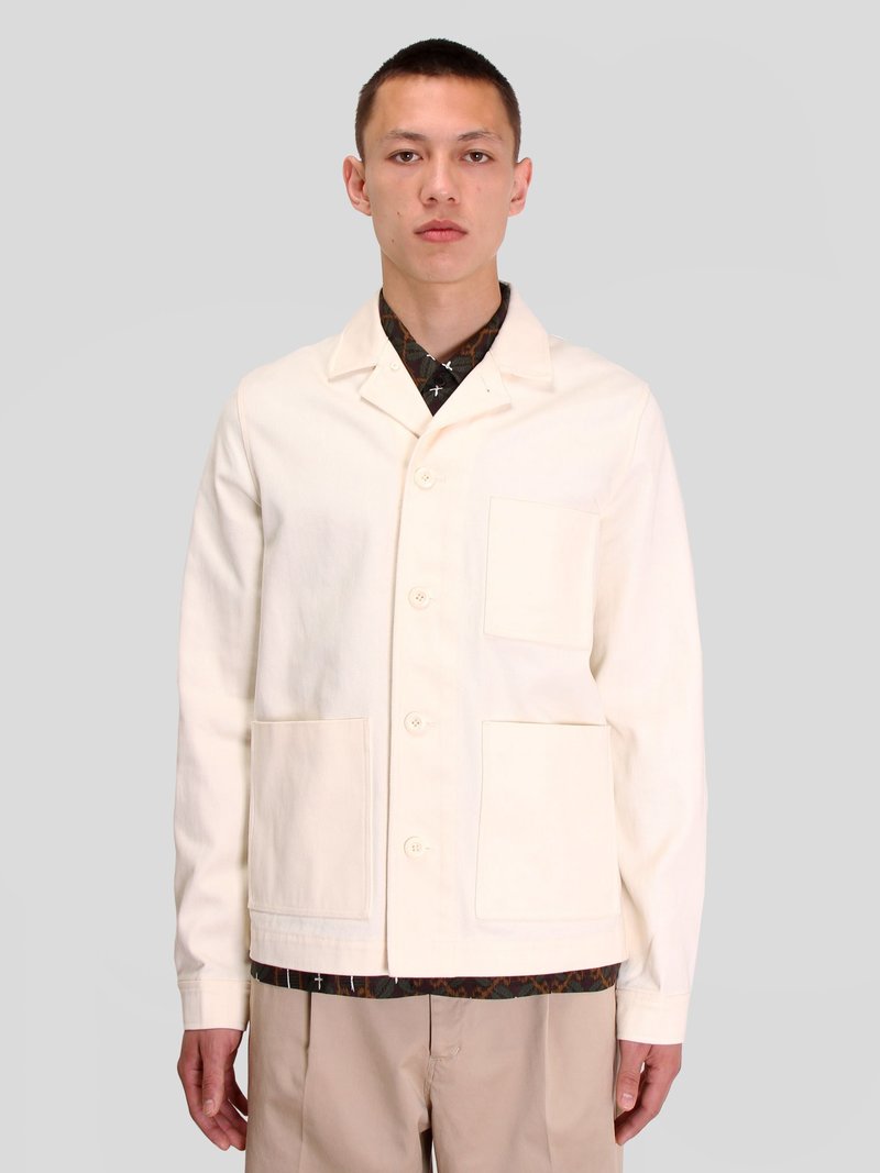Samsøe Samsøe New Worker Jacket Clear Cream Garmentory