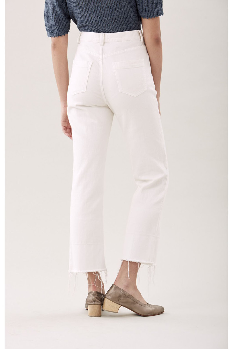 Rachel Comey SLIM LEGION PANT DIRTY WHITE
