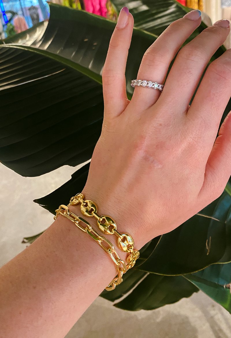 Nicole Kwon Concept Store Chunky Link Bracelet 