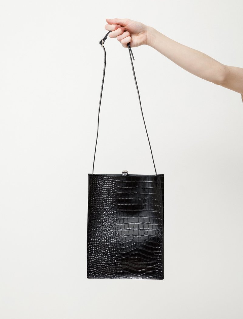 バッグ OUR LEGACY SUB TOTE EUR Black Croco Our Legacy - Sub Tote Black Croco