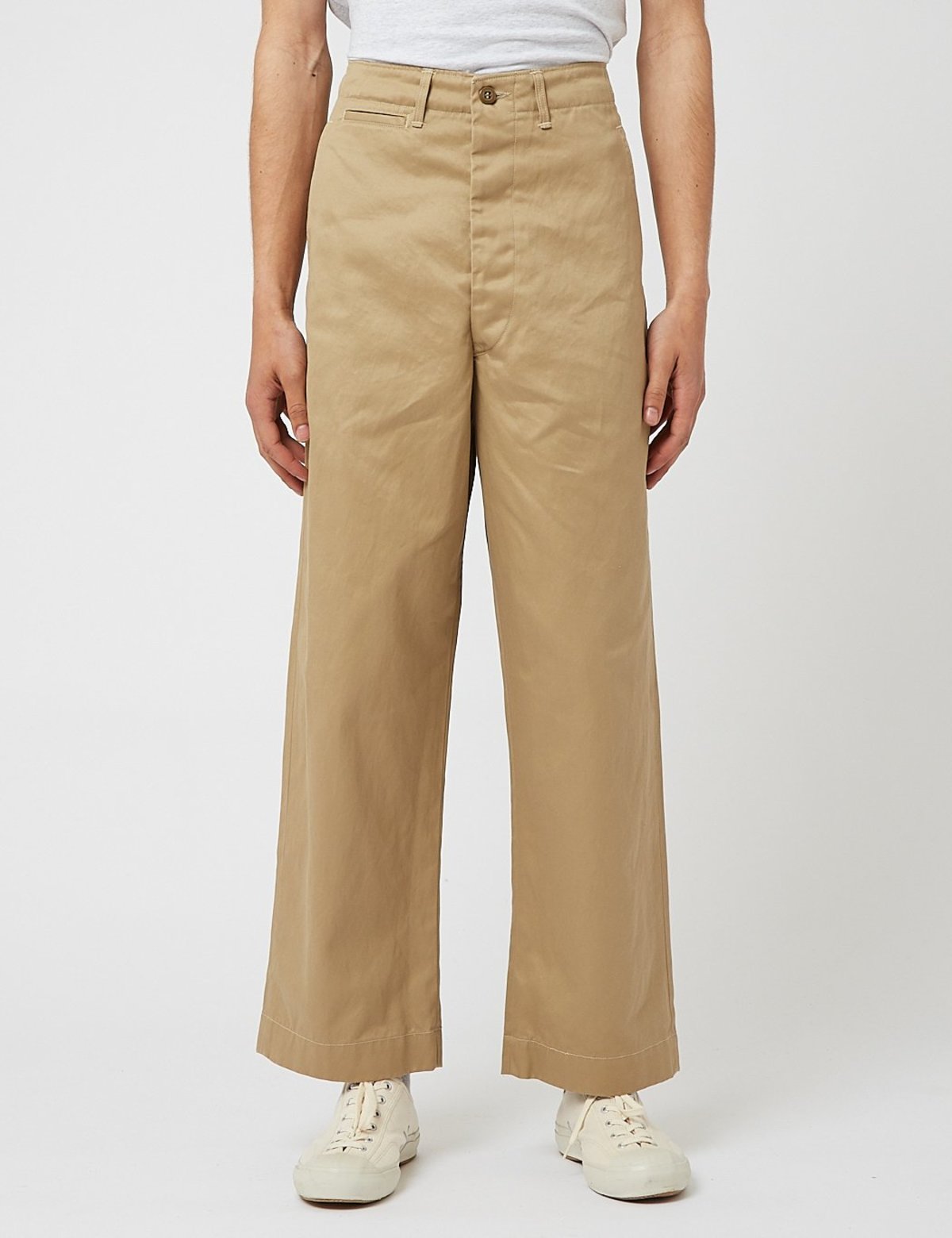 orSlow Vintage Fit Army Trousers - Khaki | Garmentory