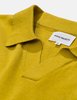 Norse Projects Leif Cotton Linen Polo Shirt - Chartreus Green - Thumbnail 6