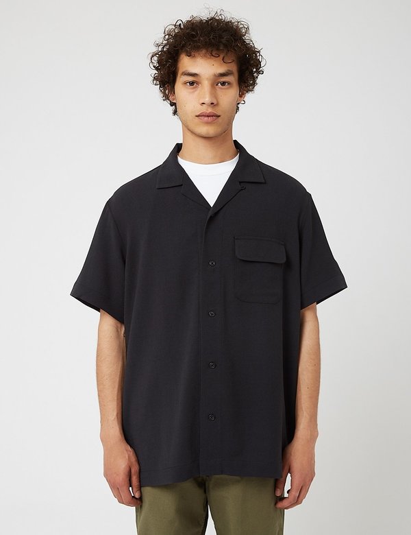 シャツ peak Quick Dry Crepe Weave SoftShirt Snow Peak Quick Dry Crepe Weave Soft Shirt - Black | Garmentory