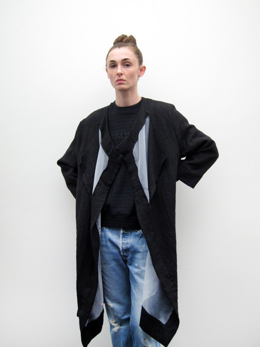 Nancy Stella Soto Organza Cut Coat Nancy Stella Soto Organza Cut Coat