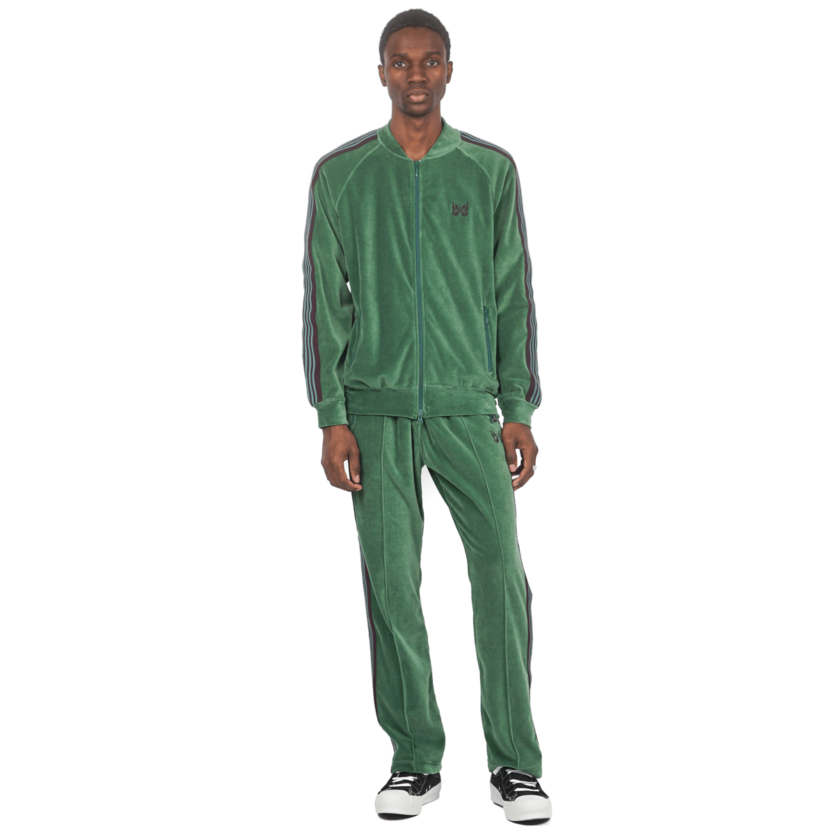 Needles Velour R.c. Track Jacket - Green | Garmentory