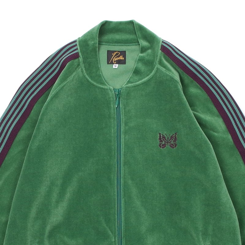 Needles Velour R.c. Track Jacket - Green | Garmentory