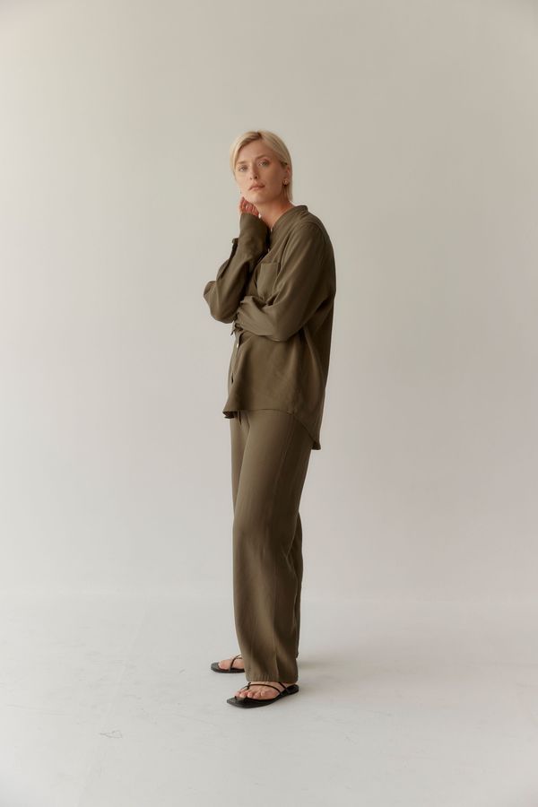 Mina Ease Shirt - Olive Mina Ease Shirt - Olive