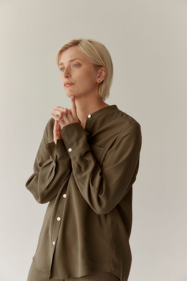 Mina Ease Shirt - Olive Mina Ease Shirt - Olive
