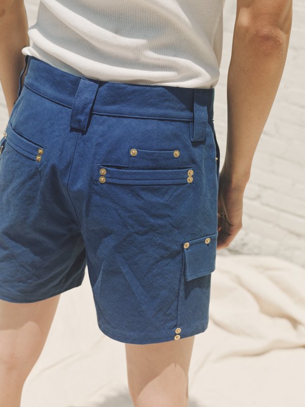PHIPPS Ranger Cotton Workwear Short - Navy PHIPPS Ranger Cotton Workwear Short - Navy