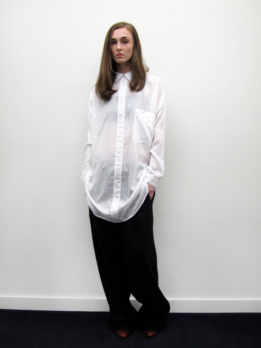 Suzanne Rae Oversized Button Back Shirt Suzanne Rae Oversized Button Back Shirt