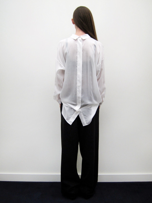 Suzanne Rae Oversized Button Back Shirt Suzanne Rae Oversized Button Back Shirt