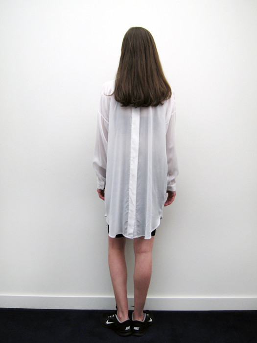 Suzanne Rae Oversized Button Back Shirt Suzanne Rae Oversized Button Back Shirt