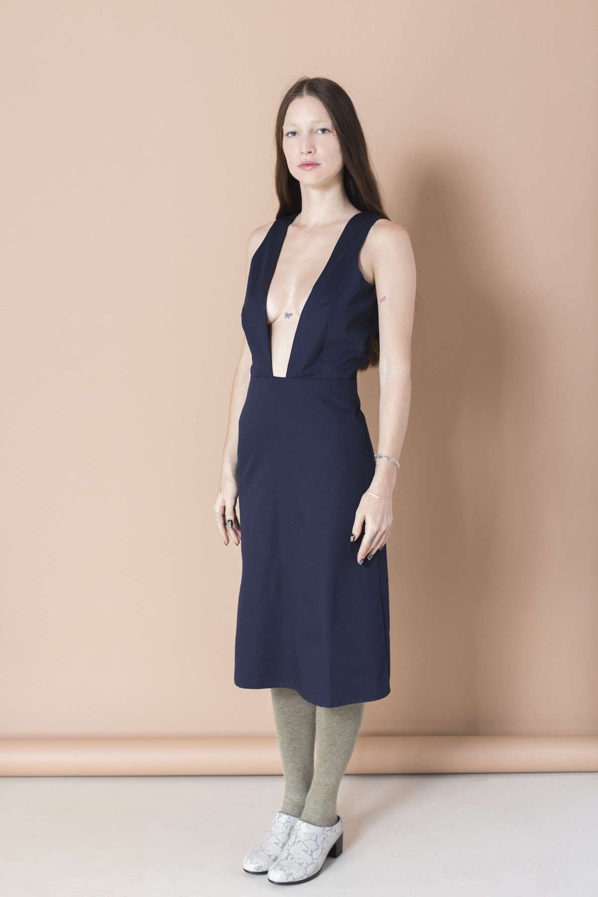 bodycon maxi dress Blue Floral Print Strappy Navy Blue Floral Print BestSeller Color:MUSTARD