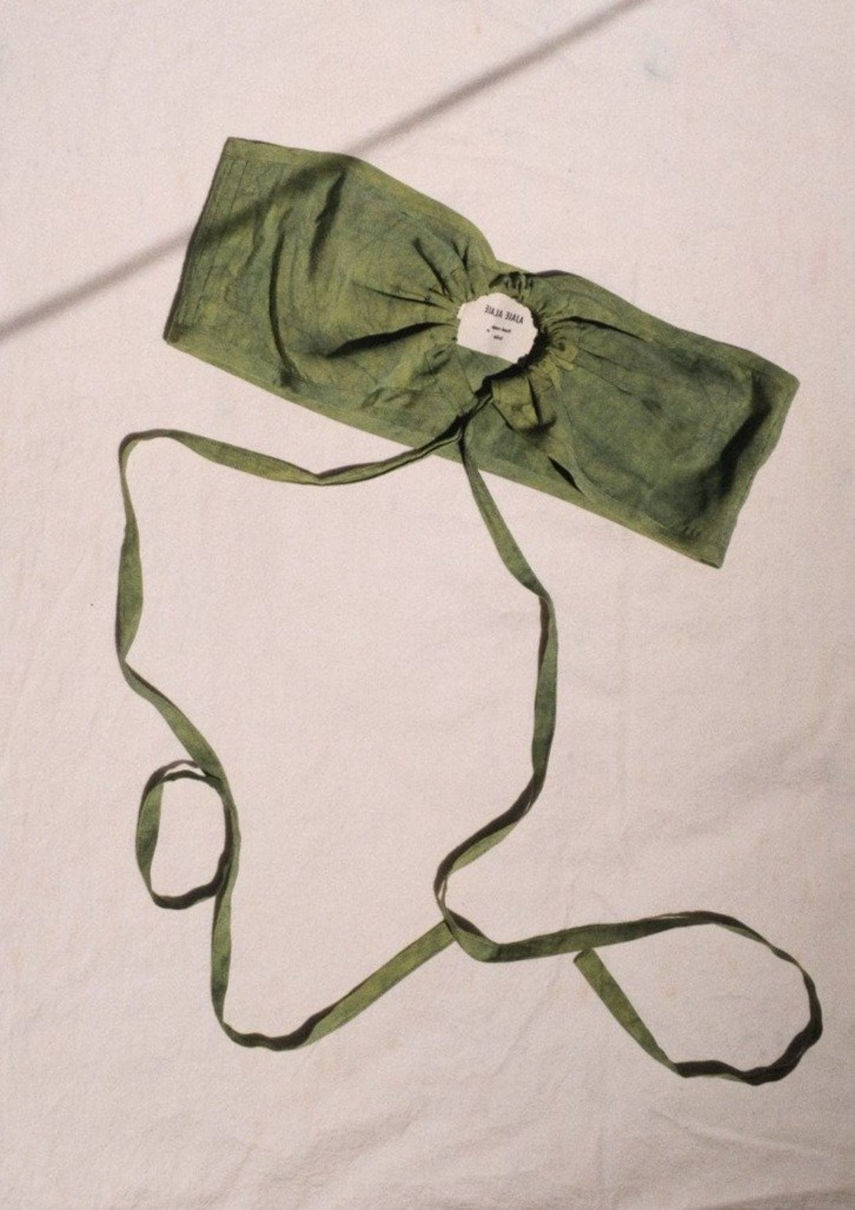 Overdyed Besos Bandeau | Leaf - Image 5 of 10