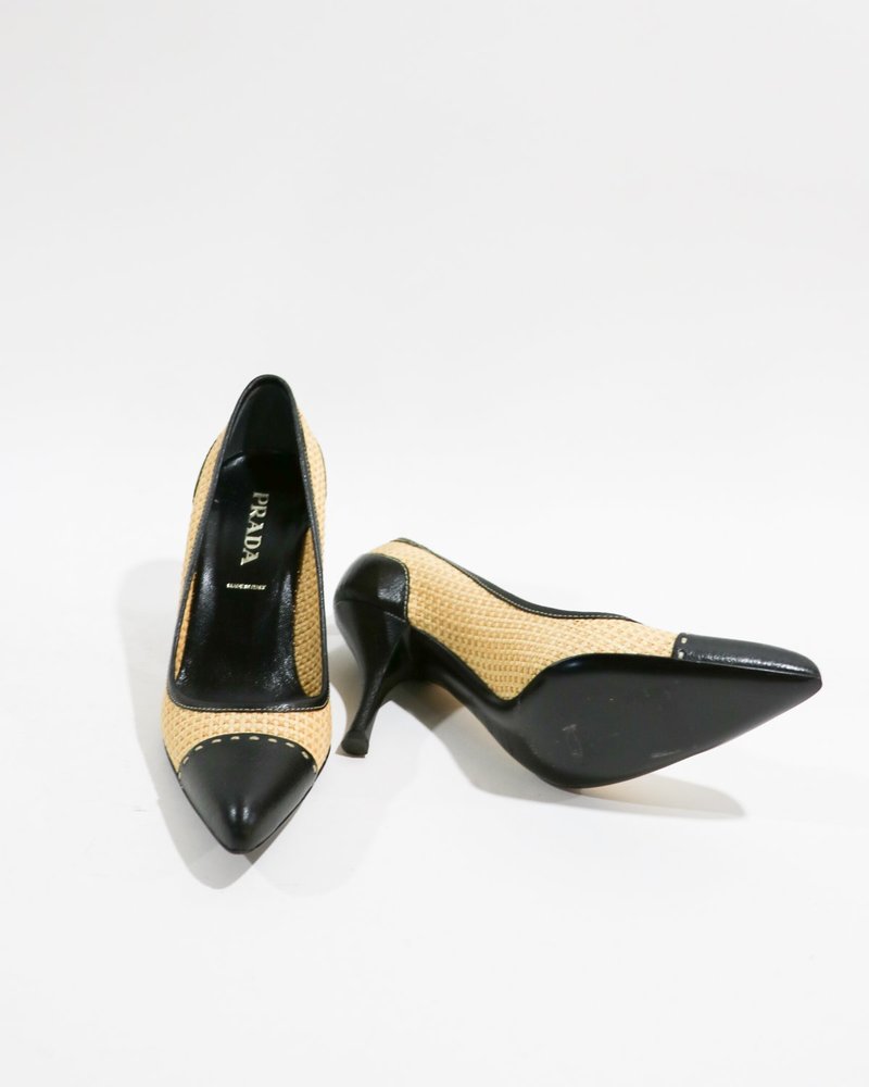 PRADAミュール　サイズ35.5 Prada Calzature Donna Mules Size 35 1/2 – Luxury Lane