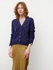 Organic by John Patrick Queen's Cardigan - Indigo - Thumbnail 3