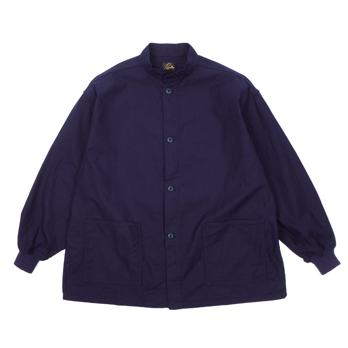 Needles Cotton Sateen S.C. Army Shirt - Navy | Garmentory